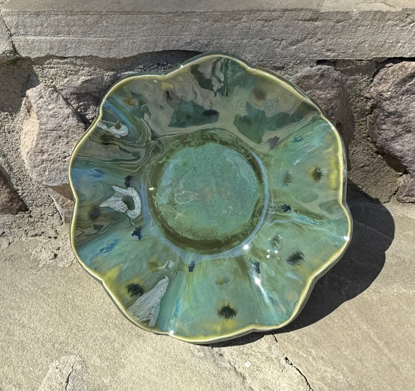 Scalloped Bowl