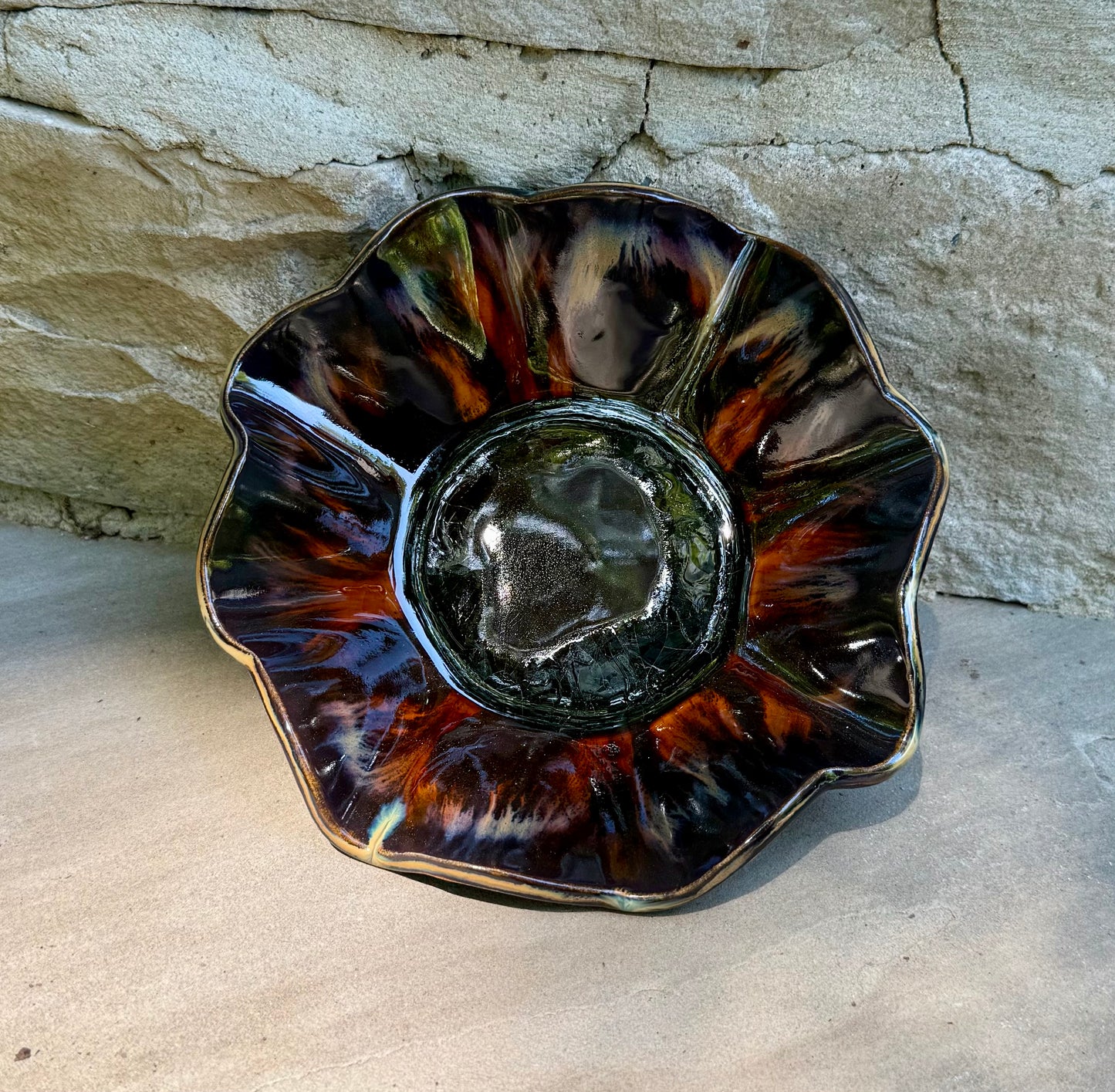 Scalloped Bowl