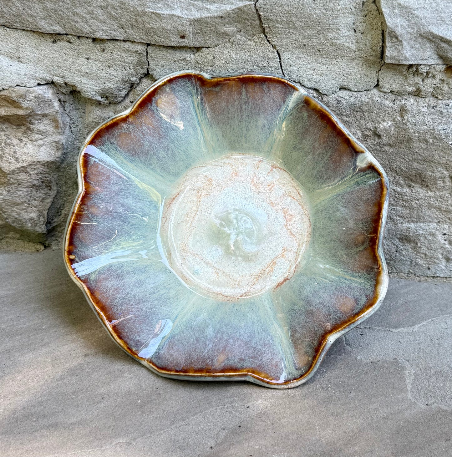 Scalloped Bowl