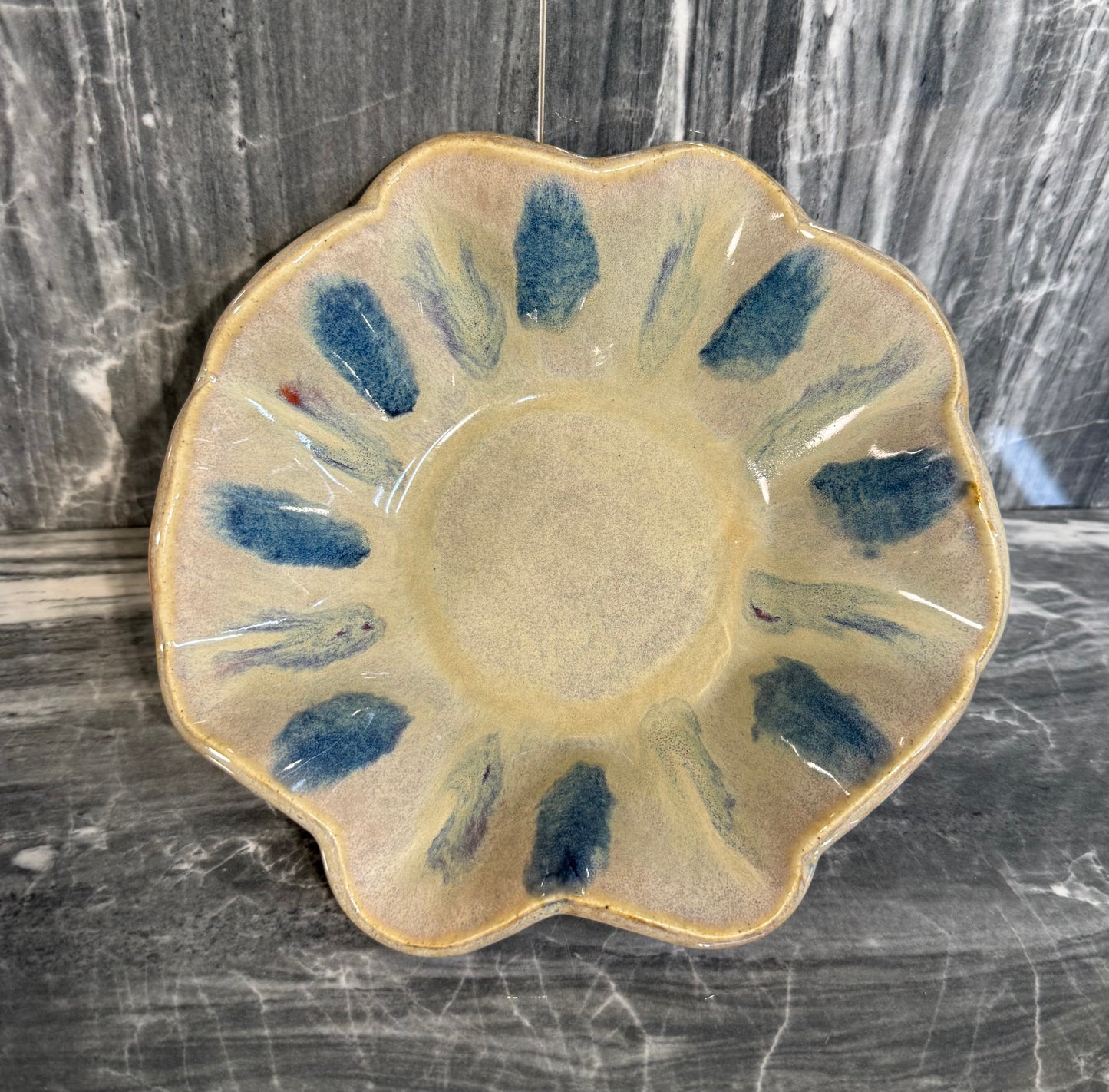 Small Scalloped Bowl