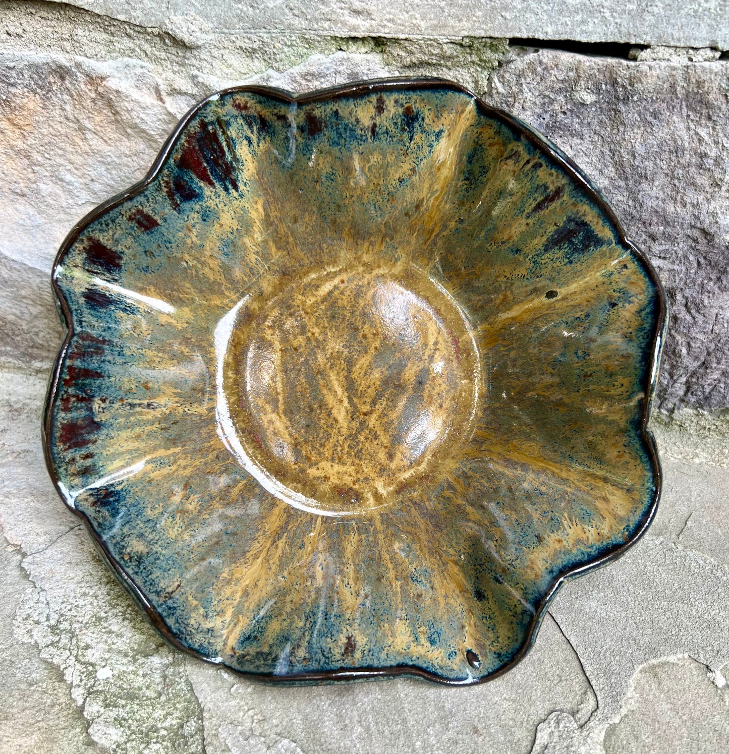 Scalloped Bowl