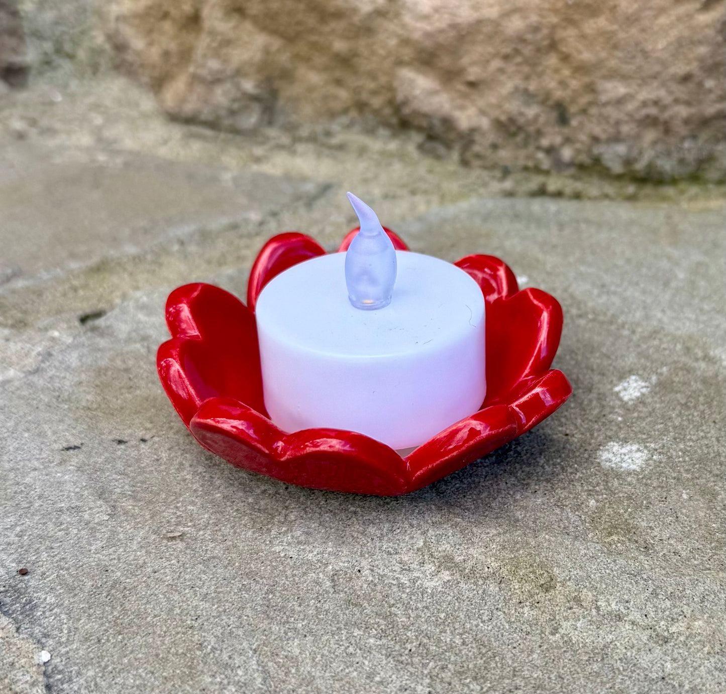 Flower Tea Light