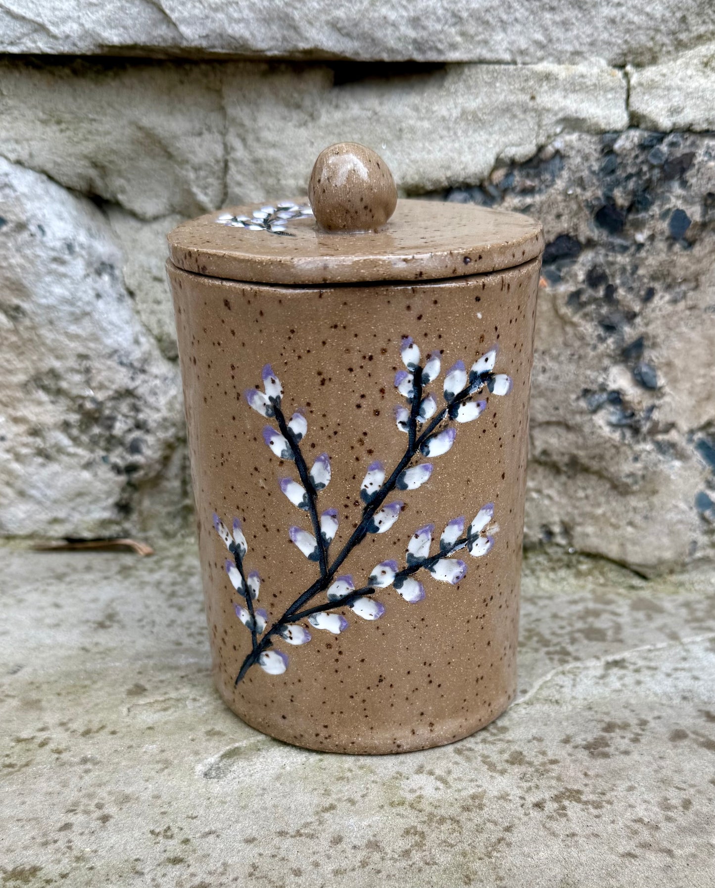 Med Lidded Jar