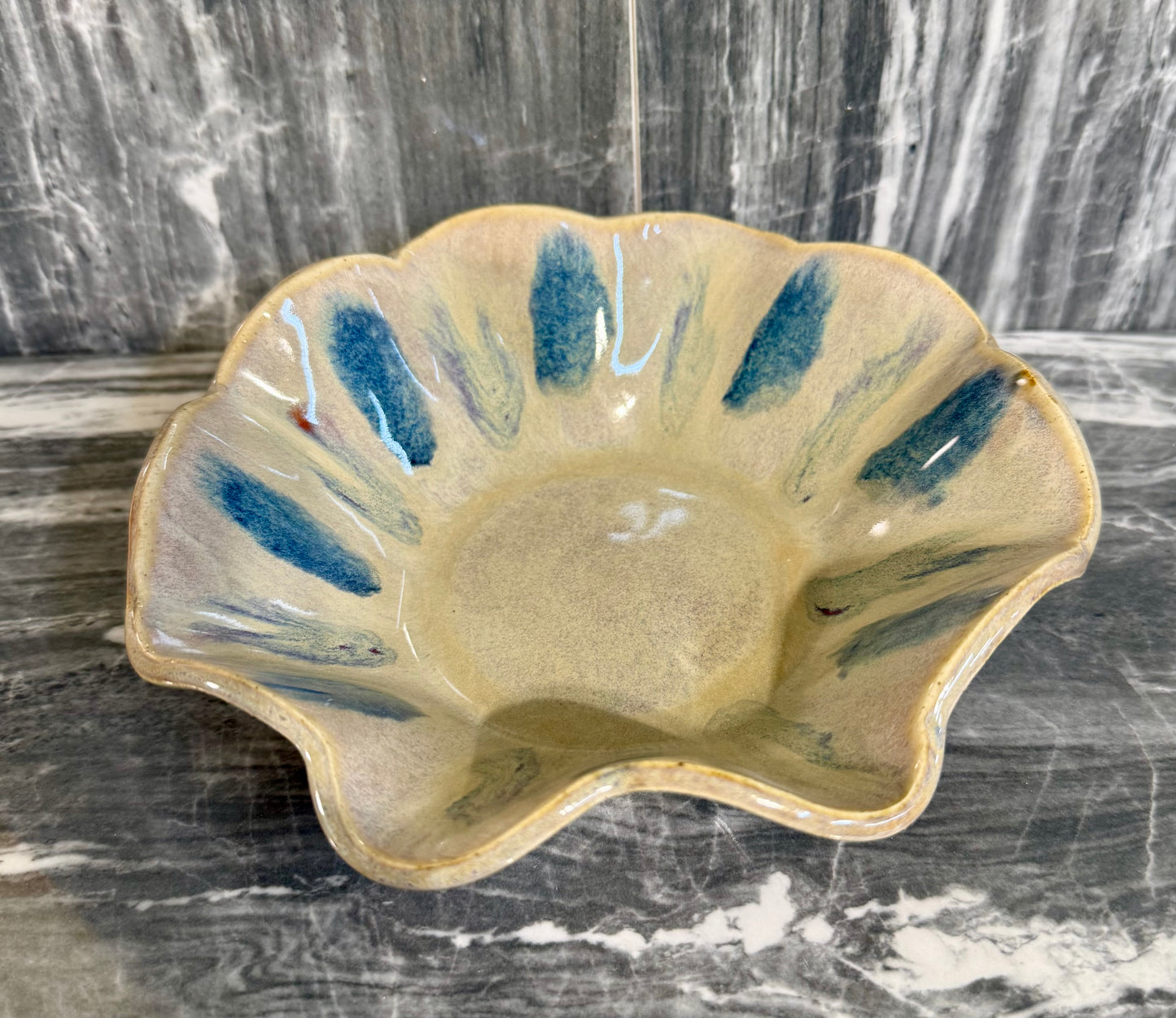Small Scalloped Bowl