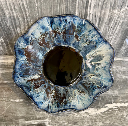 Large Scalloped Bowl